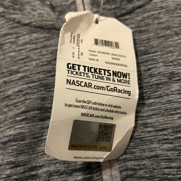 Men’s 2X NASCAR in Chicago half zip performance hoodie - Picture 6 of 7